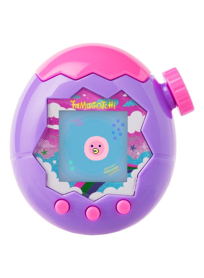 Bandai Tamagotchi Original Sky Paradise, Battery Operated | Electronic Pet | Retro Virtual Pet | Interactive Game | Original Digital Pet | Imaginative Role-Play and Nurturing Skills Ideal for Kids, Girls and Boys - Image 5
