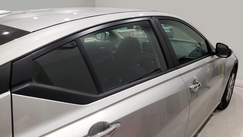 SlickMod Chrome Delete Blackout Vinyl Overlay for 2019-2023 Nissan Altima Window Trim (Matte Black) - Image 4