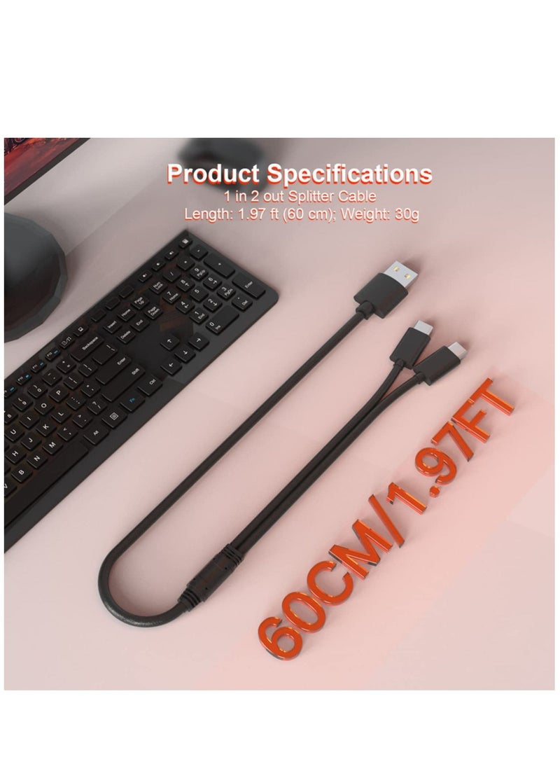 مجموعة واحدة من وحدة التحكم شحن مقعد مع وحدة تحكم مزدوجة كابل شحن مقبض , مناسبة لأنّ سماعة هوك بس vr2 / PS5 لعبة زينة - Image 3