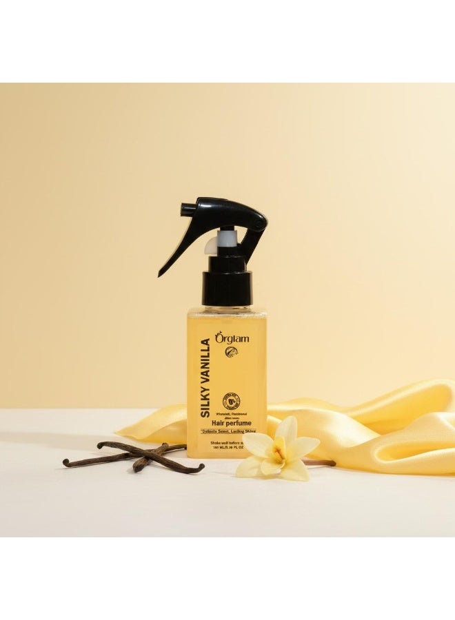 اورجلام عطر شعر سيلكي فانيلا (SPF 30) (بانثينول - فيتامين E - ألوفيرا) (100 مل) - Image 2