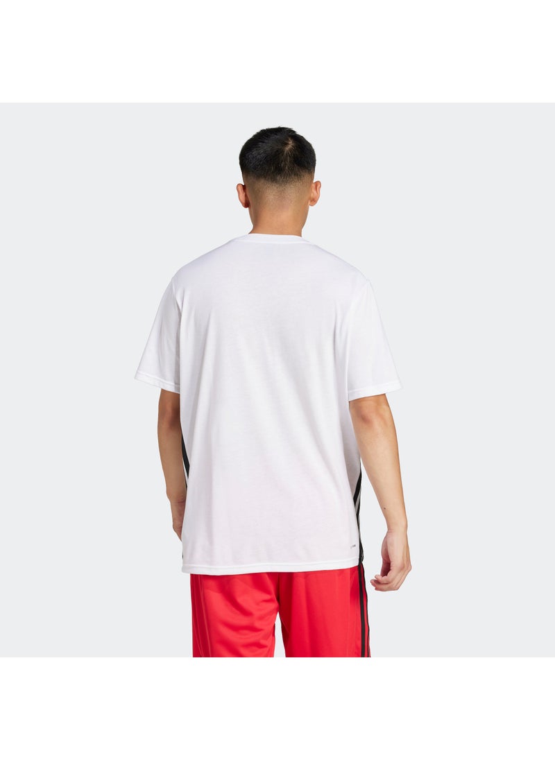 Adidas Essentials Training Feelready 3 Stripes T-Shirt  - Image 2