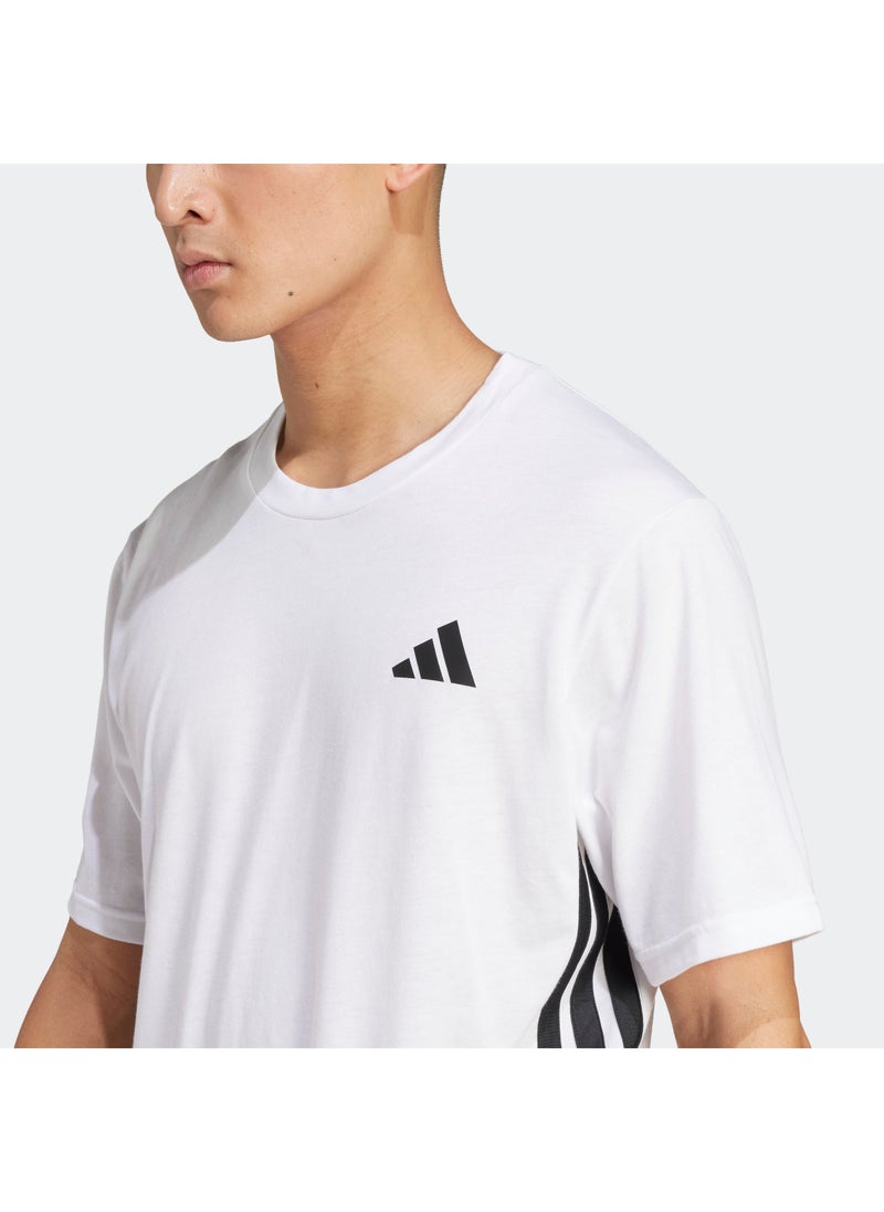 Adidas Essentials Training Feelready 3 Stripes T-Shirt  - Image 3