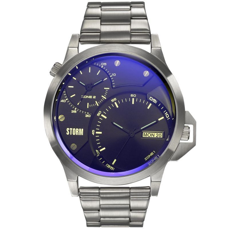 STORM British Imported AVALONIC Men's Watch with Color-Changing Dial and Dual Time Zone Display - Image 1