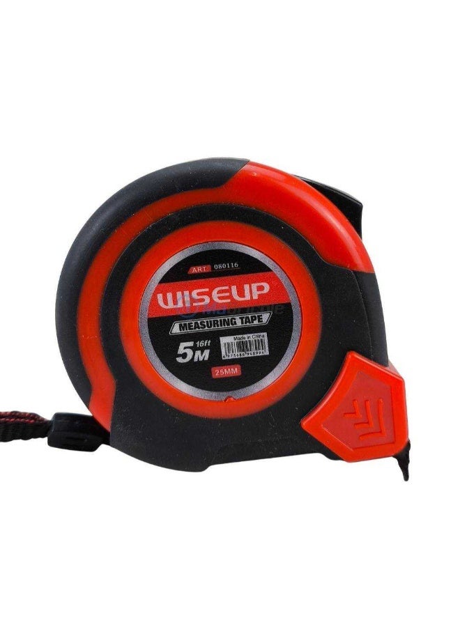 WISEUP Magnetic Tape Measure 5m×25mm  High Quality Shuck - Image 3