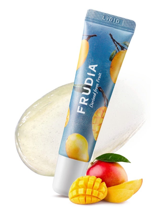 frudia Mango Honey Sleep Lip Mask 10g — Overnight Hydrating Repair Mask for Dry, Chapped Lips — Mango Extract & Honey Lip Moisturizer for Smooth, Soft, Plump Lips, 0.35 oz - Image 1