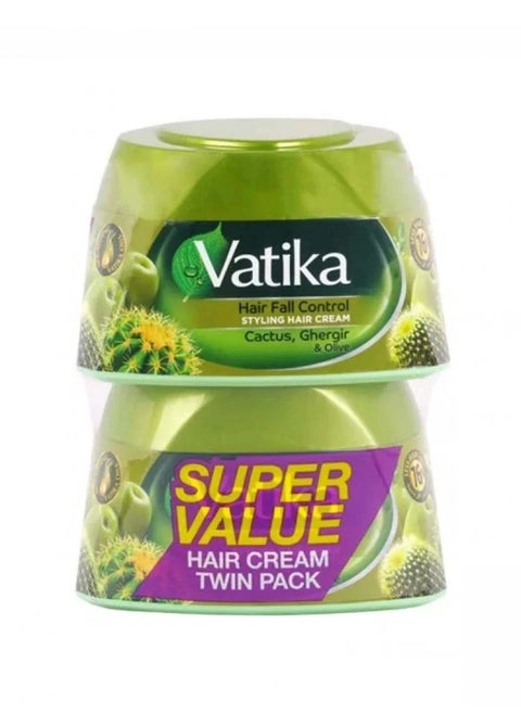 Styling Cream with olives aloe vera and arugula 2 packs