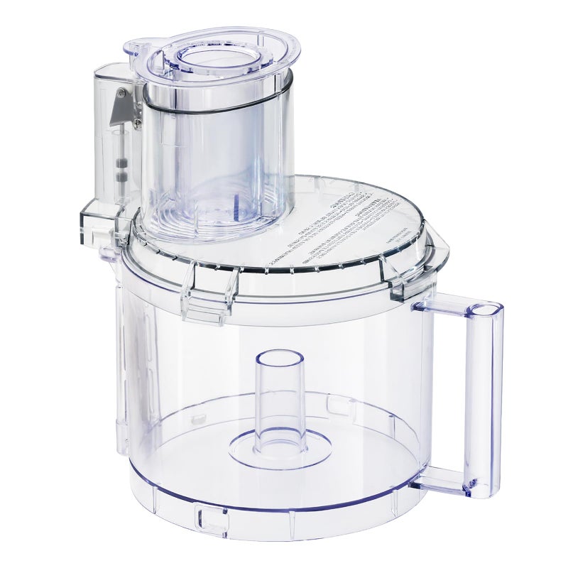 folosem DLC005AGTXT1 Replacement Food Processor Work Bowl Contain Pusher DLC2014PT1 Small Pusher DLC2014SPT11 Bowl Cover DFP14NWBCT1 Fits All Cuisinart DFP14 Models 4Piece Work Bowl Assembly Kit - Image 2