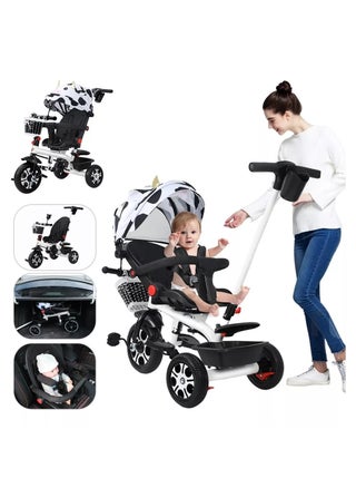 Gonice 5 in 1 Foldable and Portable Tricycle Baby Stroller - pzsku/Z07E3F1022FB7ED5B6245Z/45/_/1713236197/126bb4cc-6fbb-4d93-a95f-874a38d18f12