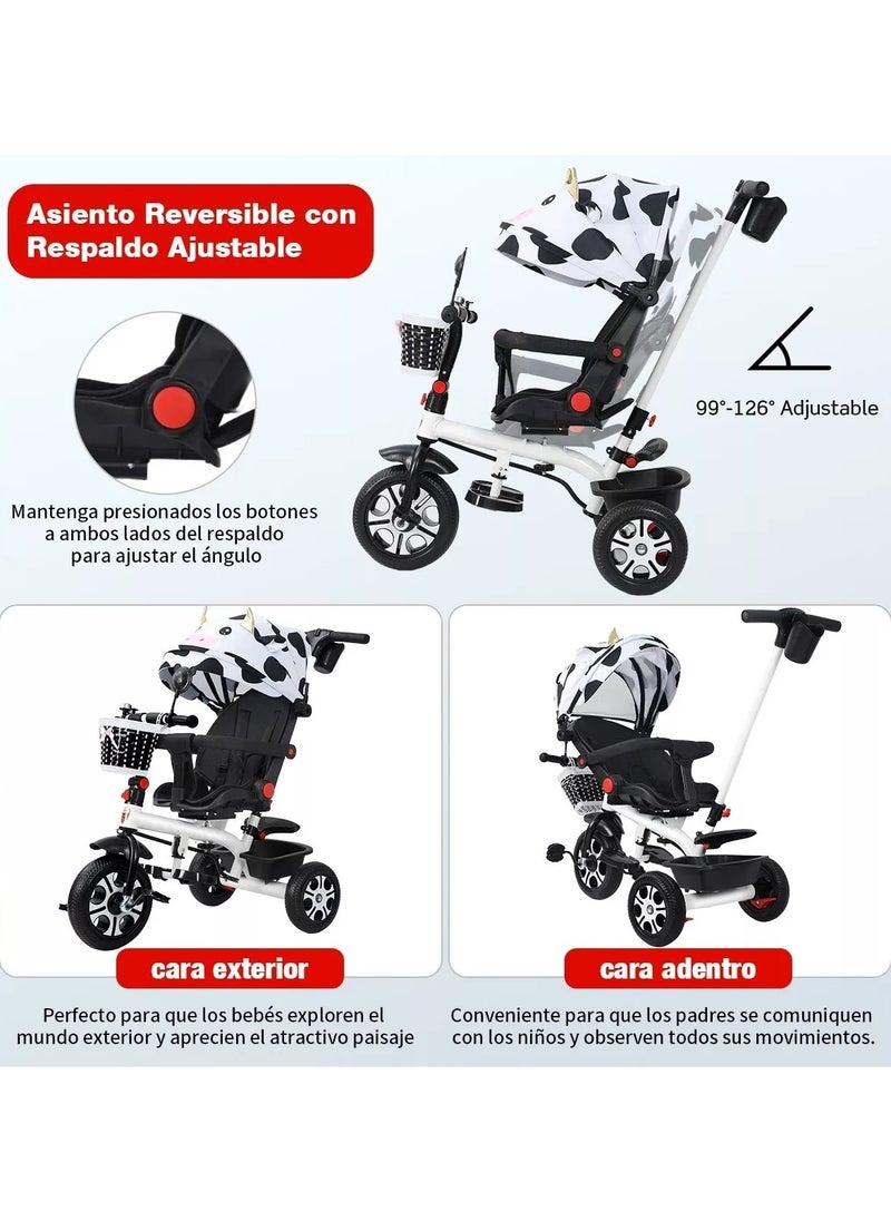 Gonice 5 in 1 Foldable and Portable Tricycle Baby Stroller