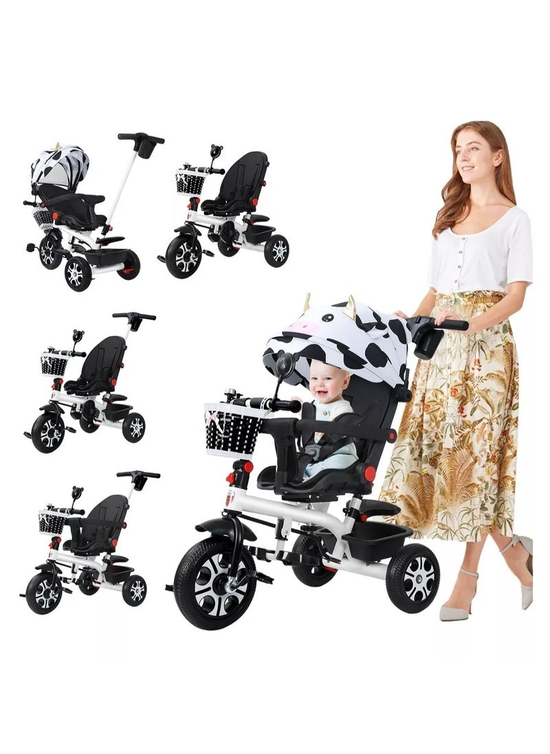 Gonice Gonice 5 in 1 Foldable and Portable Tricycle Baby Stroller  - Image 2