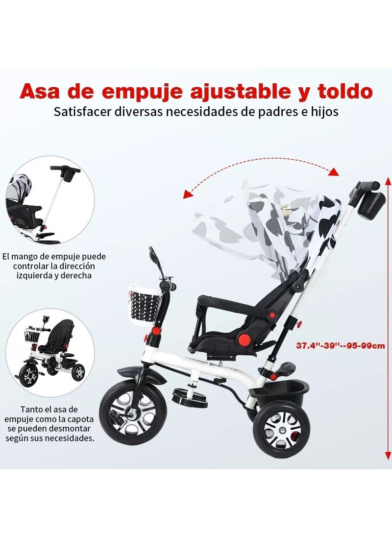 Gonice Gonice 5 in 1 Foldable and Portable Tricycle Baby Stroller  - Image 3