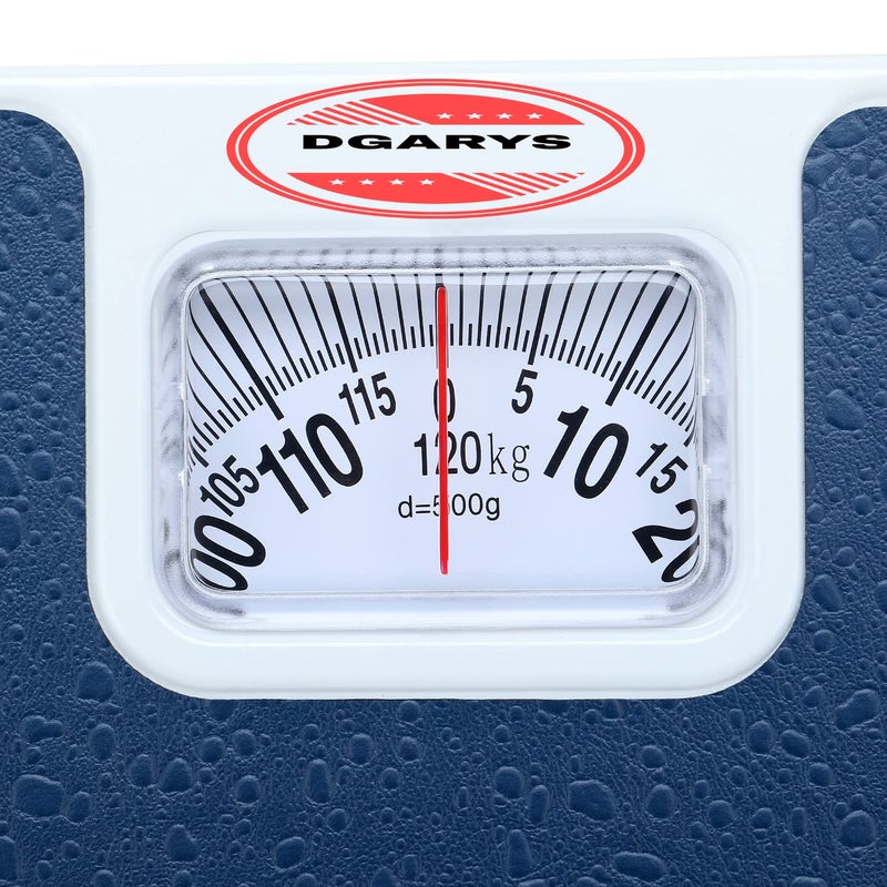 DGARYS Virgo Manual Personal Health Checkup Scale Weight Machine For Human Body | Mechanical Bathroom Scales | Analog Weight Machine 120Kg Home, Gym Hospital - Image 3