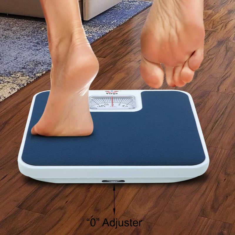 DGARYS Virgo Manual Personal Health Checkup Scale Weight Machine For Human Body | Mechanical Bathroom Scales | Analog Weight Machine 120Kg Home, Gym Hospital - Image 2