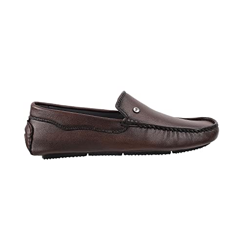 Mochi Metro Men's Classic Brown Vegan Slip-On Loafers UK/7 EU/41(71-8514) - Image 3