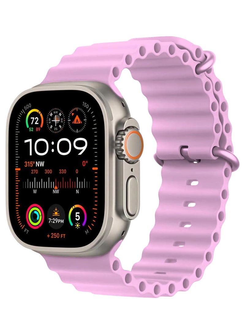 T1000 ULTRA BIG Infinite Display Smart Watch SERIES 9 - Pink