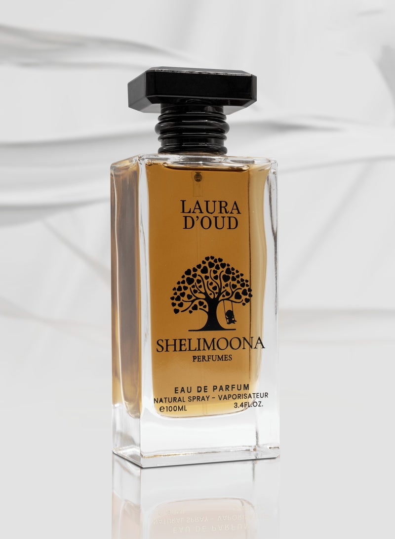 Shelimoona Laura d'Oud  Unisex Eau De Perfume 100ML - Image 4