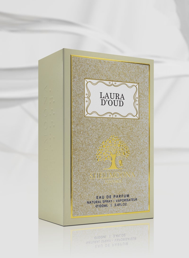 Shelimoona Laura d'Oud  Unisex Eau De Perfume 100ML - Image 3