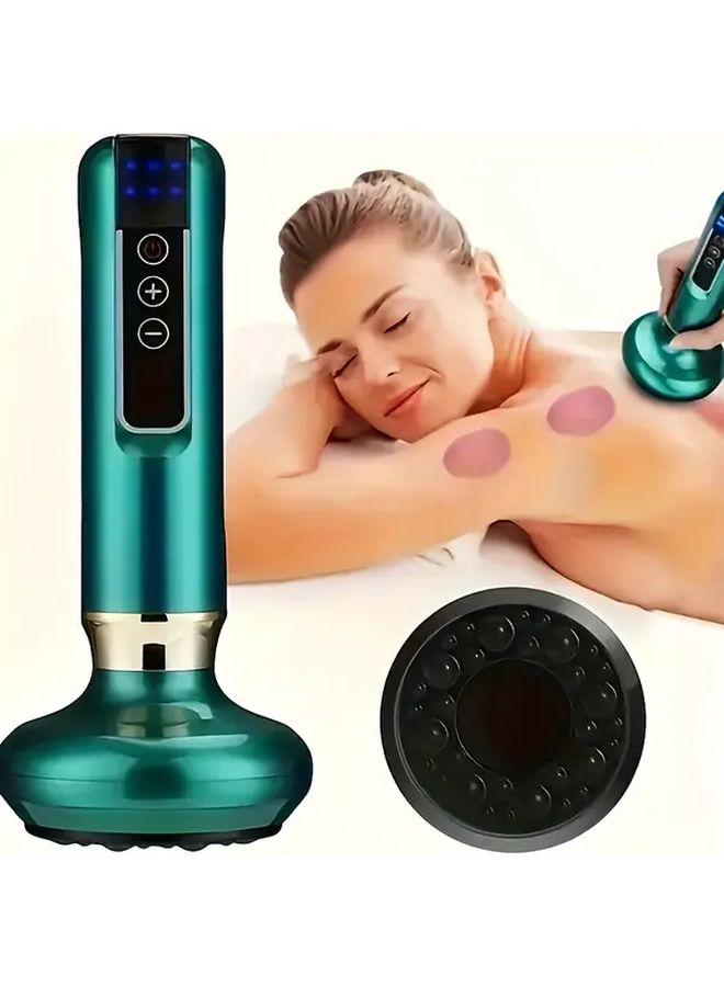6 Speed Adjustable Electric Massage Scrubber Cup White Set Ideal Gift For Family - Image 3