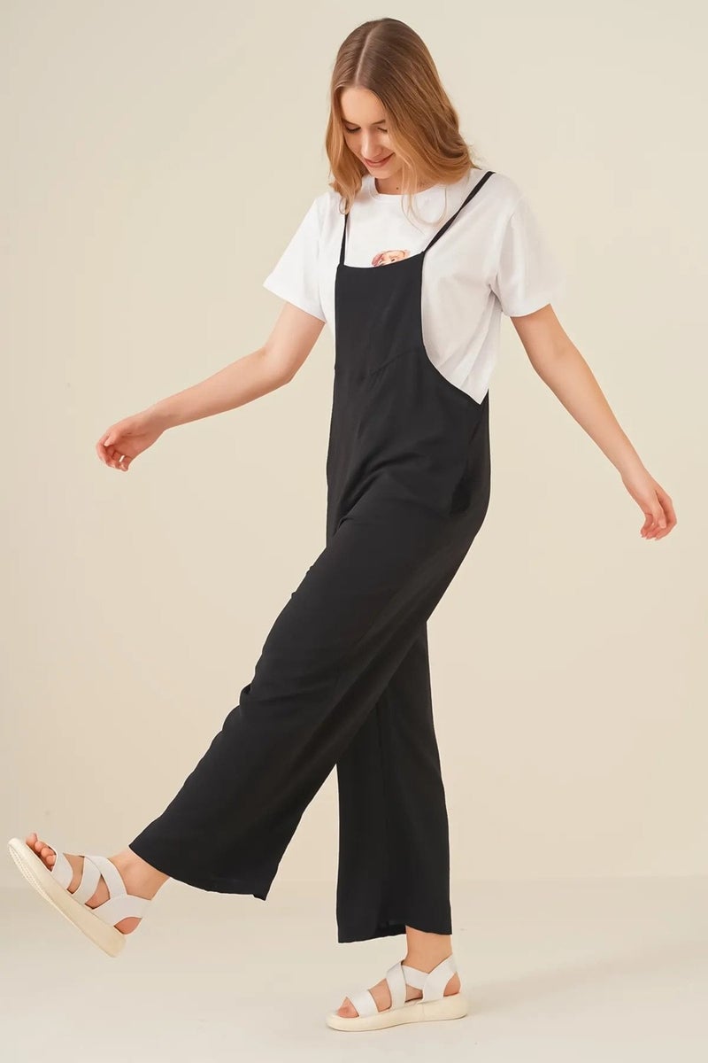 Giysa 7019 Women's Strappy Aerobin Casual Jumpsuit - Image 3