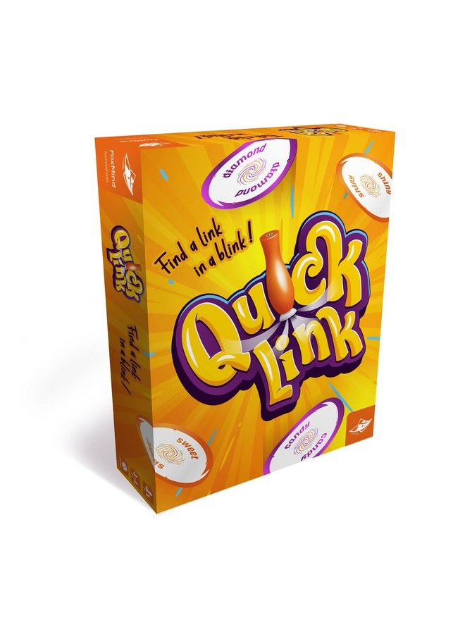 FoxMind Games: Quick Link Word Game Smart Frantic Fun Party Game For Family And Friends Exciting Game Play Fast Paced For Ages 7 And Up - Image 2