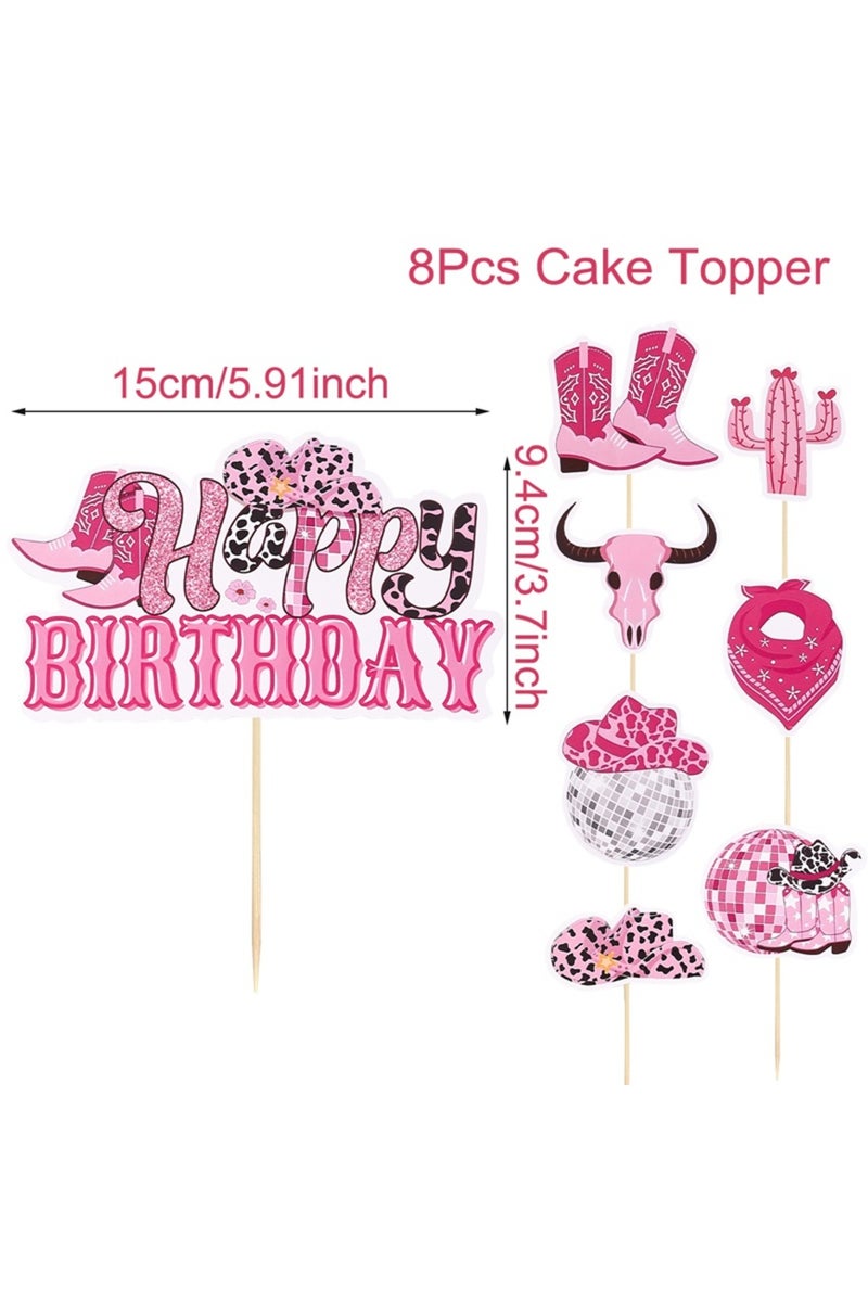 Cowgirl Cowgirl Hat and Boot Cake Toppers Cowgirl Cake Decorations Cowgirl Birthday Baby Shower for