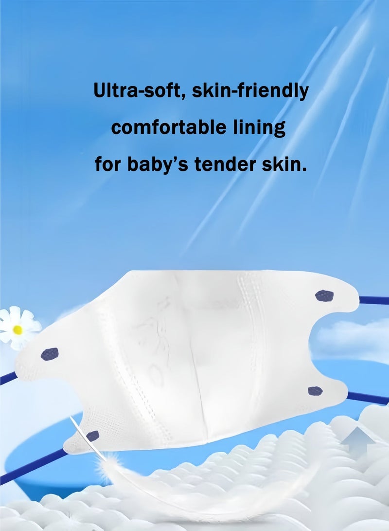 اعاره 20 Pcs 3D Disposable Face Mask for kids,3 Layer Protective White Face Mask with Cartoon Pattern,Suitable Children Small Size Age 3-12 - Image 4