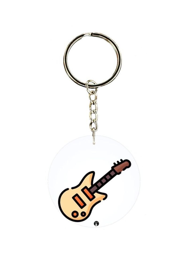 Cartoon Themed Single Sided Keychain