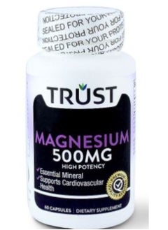 Trust Trust Magnesium 500Mg Cap 60'S  - Image 1