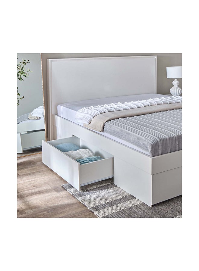 Home Box Frankfurt King Bed with 4 Drawers 212 x 120 x 196 cm - Image 4
