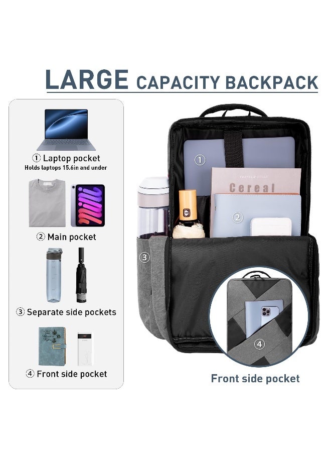 Travel Laptop Backpack for Men and Women 3-Piece Set - Image 2