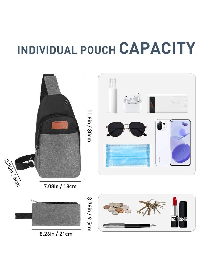 Travel Laptop Backpack for Men and Women 3-Piece Set - Image 3