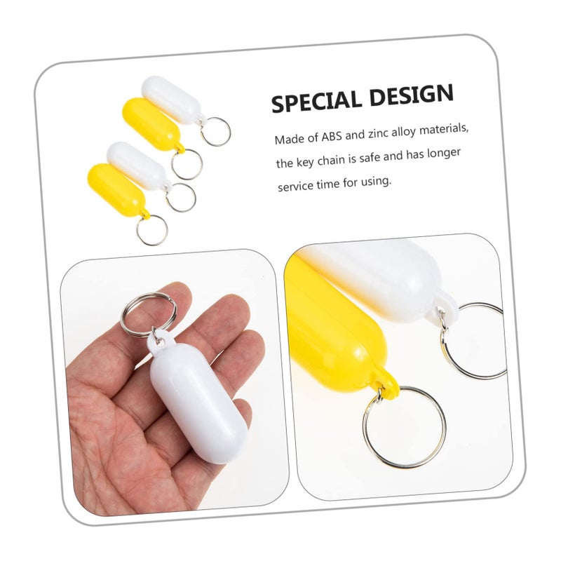 4 Pcs Floating Keychain Key Hanger for Boat Swimming Outdoor Activities - Image 5