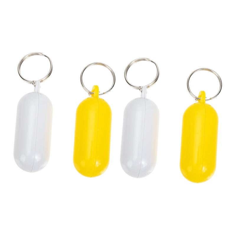 4 Pcs Floating Keychain Key Hanger for Boat Swimming Outdoor Activities - Image 2