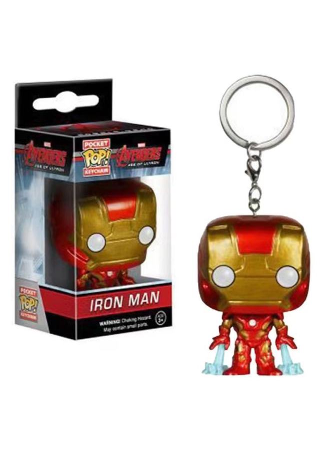 Sales Explosions Iron Man Spider-Man Black Panther Captain America Toy Keychain Pendant Around-Color:Monster Story Short Hair Eleven-Height:4cm - Image 4