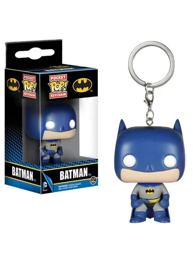 Sales Explosions Iron Man Spider-Man Black Panther Captain America Toy Keychain Pendant Around-Color:Monster Story Short Hair Eleven-Height:4cm - Image 3