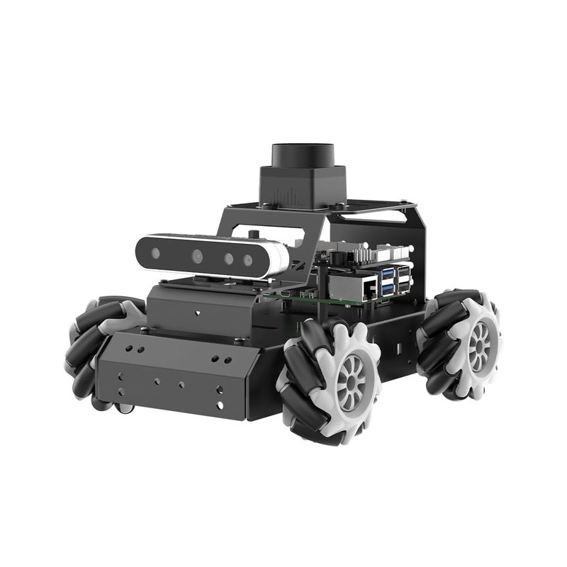 HIWONDER Robot Car with ChatGPT Large AI Models 3D Depth Camera MecanumWheel Chassis ROS2HUMBLE Lidar SLAM Mapping Navigation Autonomous Driving MentorPi M1 Standard Kit Without Raspberry Pi - Image 2