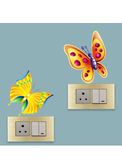 Rangoli Rangoli Switch Board Stickers Standard Size Multicolor Vinyl 40 Inch by 20 cm Pack of 1 CodeSB24  - Image 4