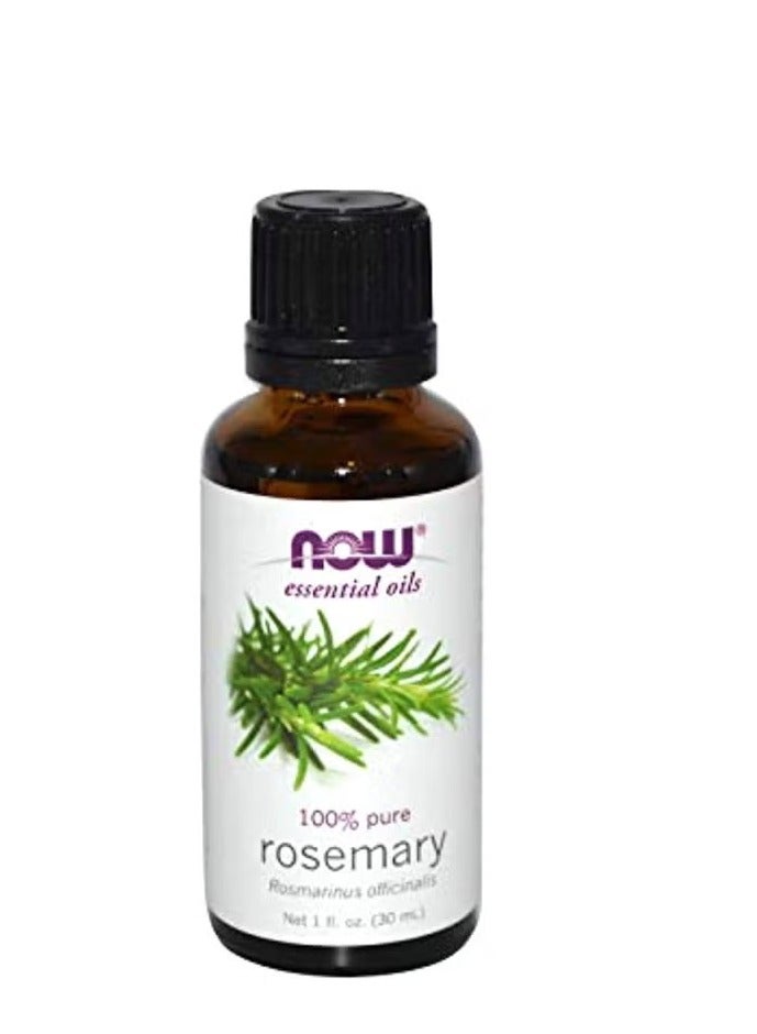 now Pure Rosemary Essential Oil Clear 30ml - Image 1
