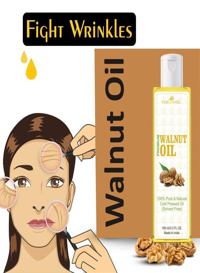 Park Daniel Walnut Oil For Strong and Healthy Hair (100 ml), Yellow - Image 3