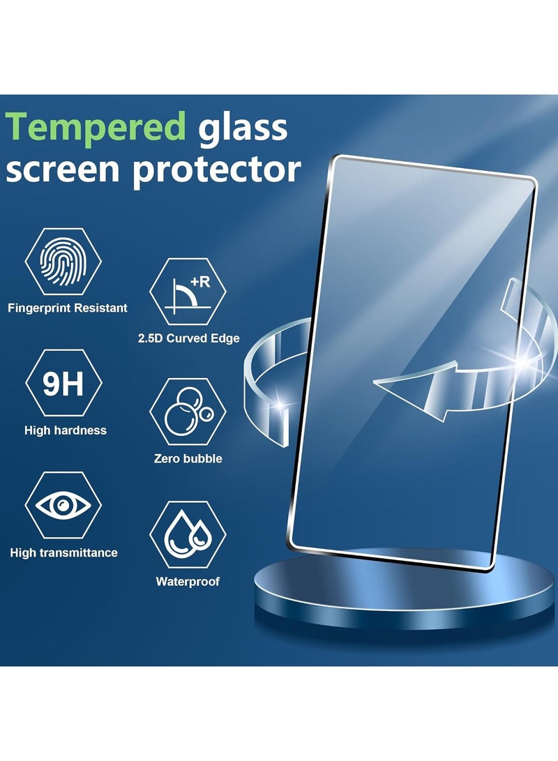 2 Piece Screen Protector for ASUS ROG Ally X 2024 Handheld 7 inch HD Tempered Glass Crystal Clear Protective Film Full Coverage HD Scratch Resistant No Bubbles - Image 4