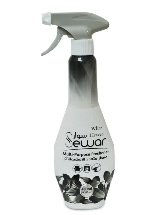 سوار معطر متعدد الأغراض أبيض 450 مل - Image 1