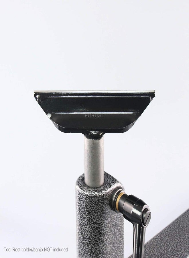 Robust, Low Profile Tool Rest, 6" Wide, Standard Post - Image 2