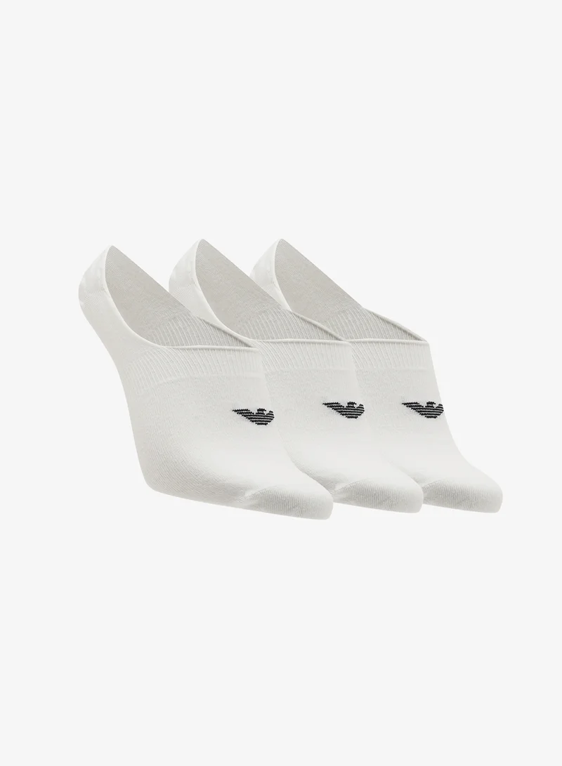 3 Pack Of Logo Liner Socks