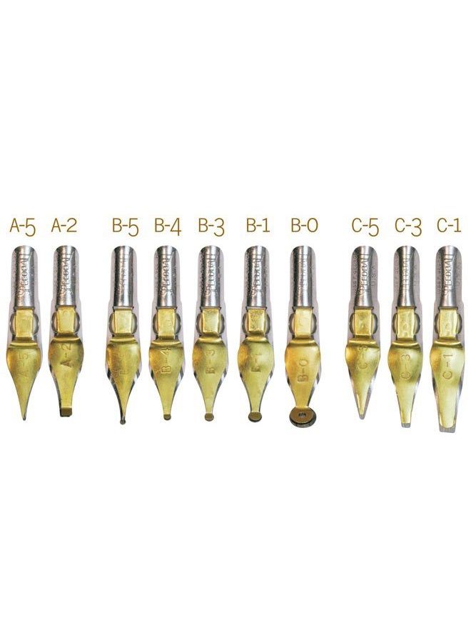 Speedball طقم رؤوس أقلام متنوع (10) - Image 1