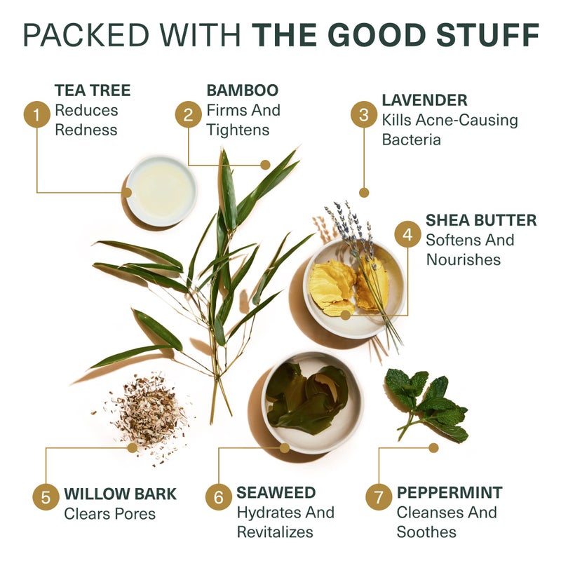 Botanic Tree Glycolic Acid Face Wash - Facial Cleanser and Scrub - 10% Glycolic Acid, AHA - Salicylic Cleanser - 6 fl. oz - Image 5