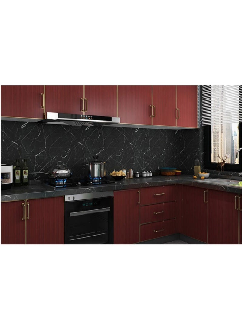 آنا ورق لاصق مزخرف بنقشة الخشب مقاوم للماء والرطوبة لتزيين أثاث الخزائن - Image 3