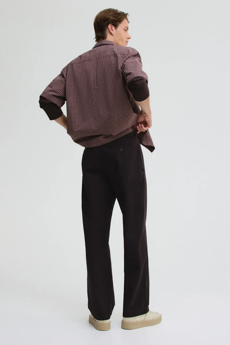 H&M  Relaxed Fit Cotton chinos for Men | Best Price UAE