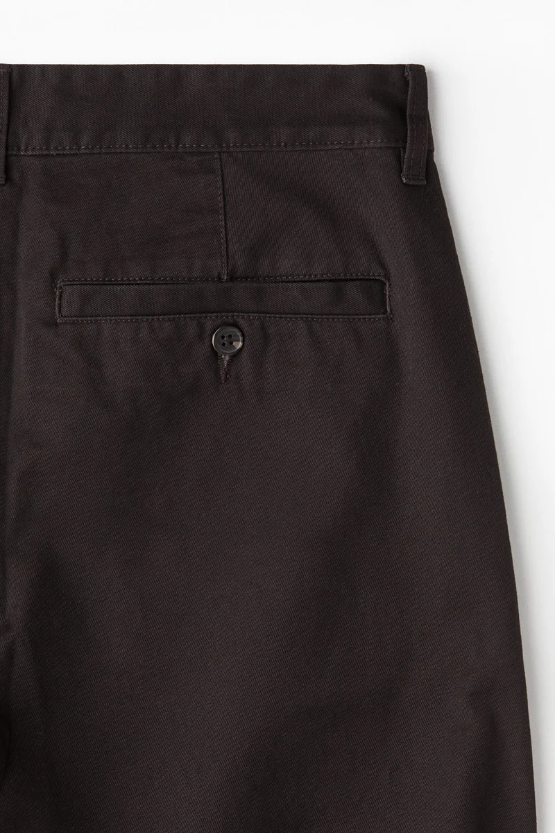 H&M  Relaxed Fit Cotton chinos for Men | Best Price UAE