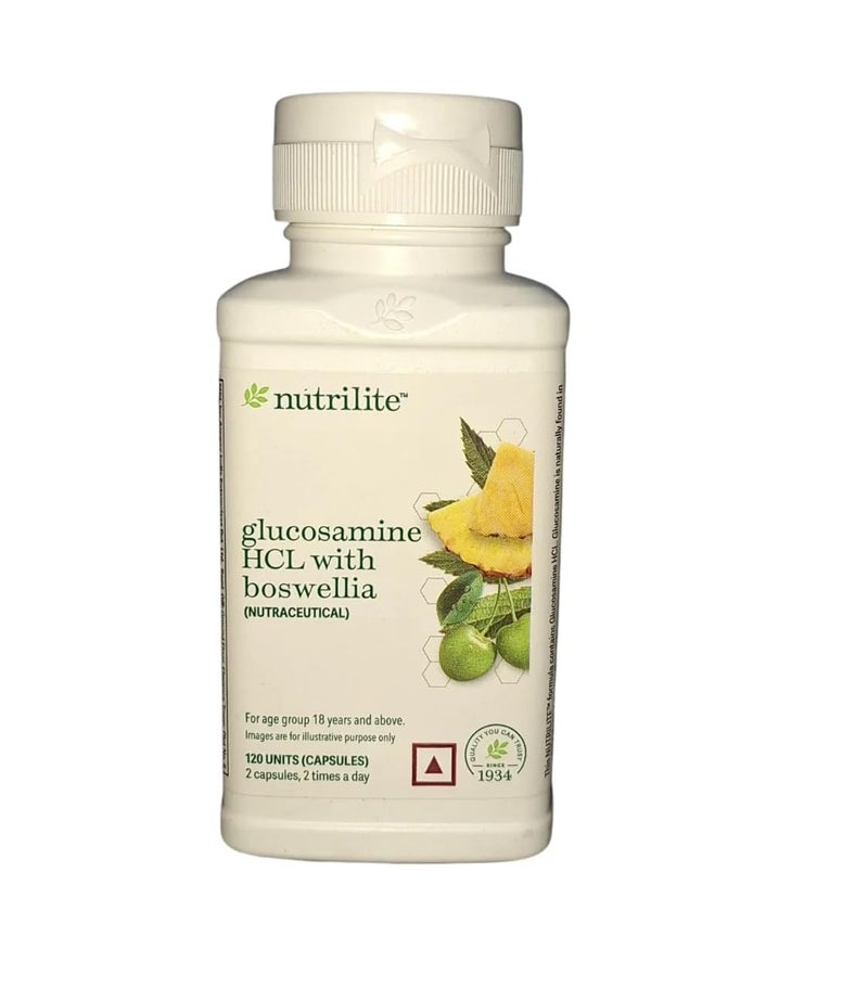 Amway Nutrilite Glucosamine Hcl With Boswellia -Pack of 120N Capsules - Image 2