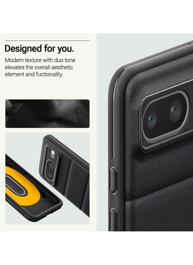 Caseology - Caseology Athlex [Integrated Grip] TPU Case for Google Pixel 8 Case 5G, Sandstone Texture (2023) - Active Black - Image 1